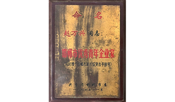 邯郸市优秀青年企业家